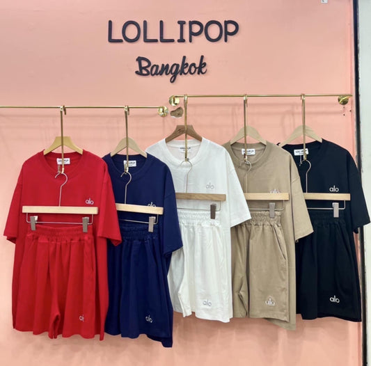 Lollipop Embroidered set