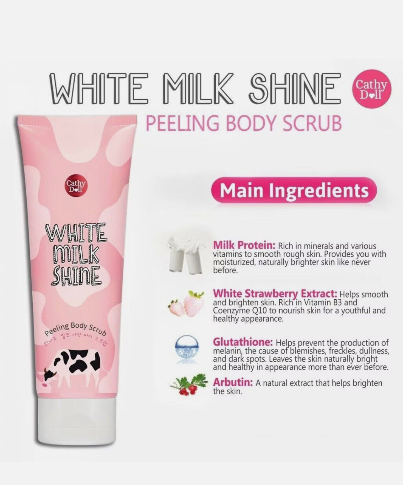 CATHY DOLL Peeling Body Scrub 320ml