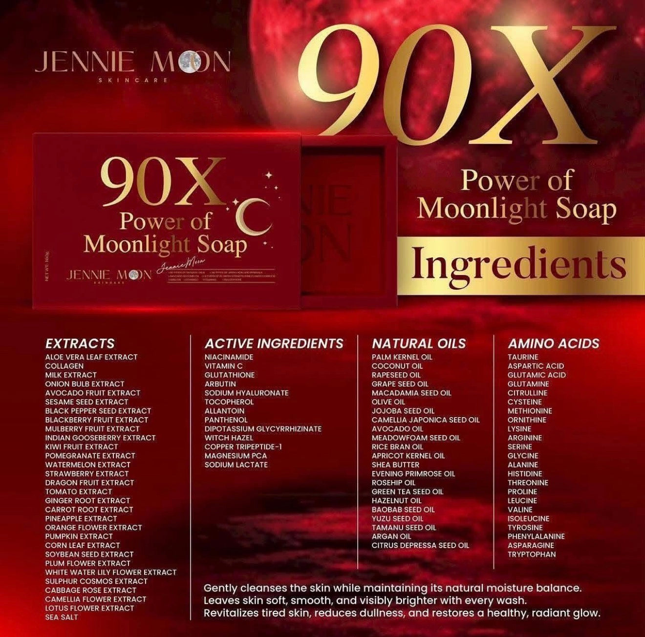 JENNIE MOON SOAP 160g