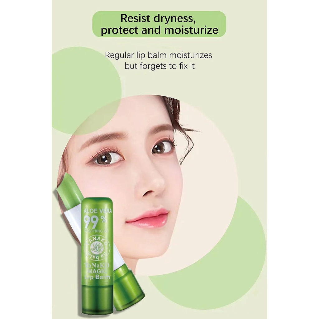 TANAKO Aloe Vera 99% Magic Lip Balm
