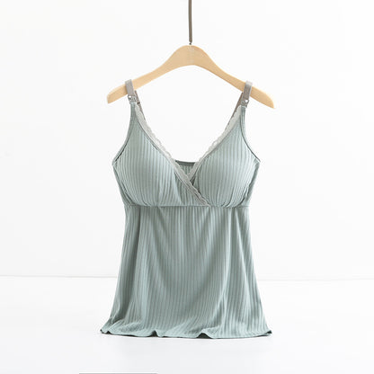 Cross Elastic Bra Breastfeeding Vest