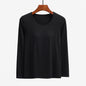 Autumn Long Sleeve Top with Built-in Bra for Women