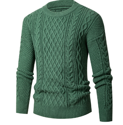 Round Neck Knit Sweater for Women