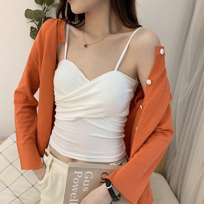 Women's Soft Cotton Sling Bra - Sexy Fashion Top