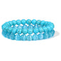 Men's Retro 8mm Natural Stone Bead Bracelet