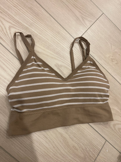 BRA Short Striped Top 019