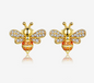 S925 Silver Bee Earrings and Studs