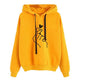 Casual Printed Hooded Sweater for Women