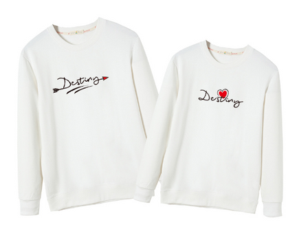 Loose Long-Sleeved Printed Sweater for Women