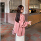 Loose Mink Fleece Sweater Coat for Women