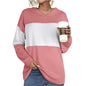 Hooded Long-Sleeved Casual Sweater for Women