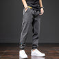 Men's Loose Fit Jogger Jeans with Drawstring (Plus Size)