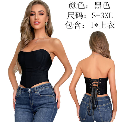 Fashionable Push-Up Bra Top with Slim Fit Design