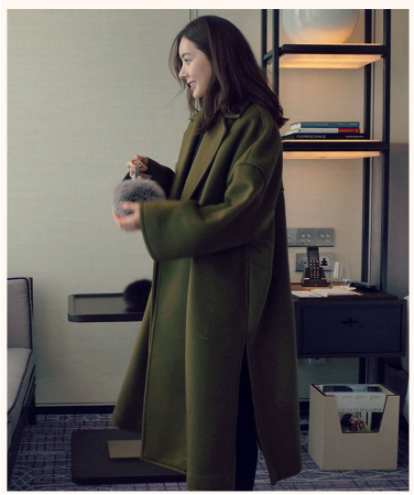 Woolen Trench Coat