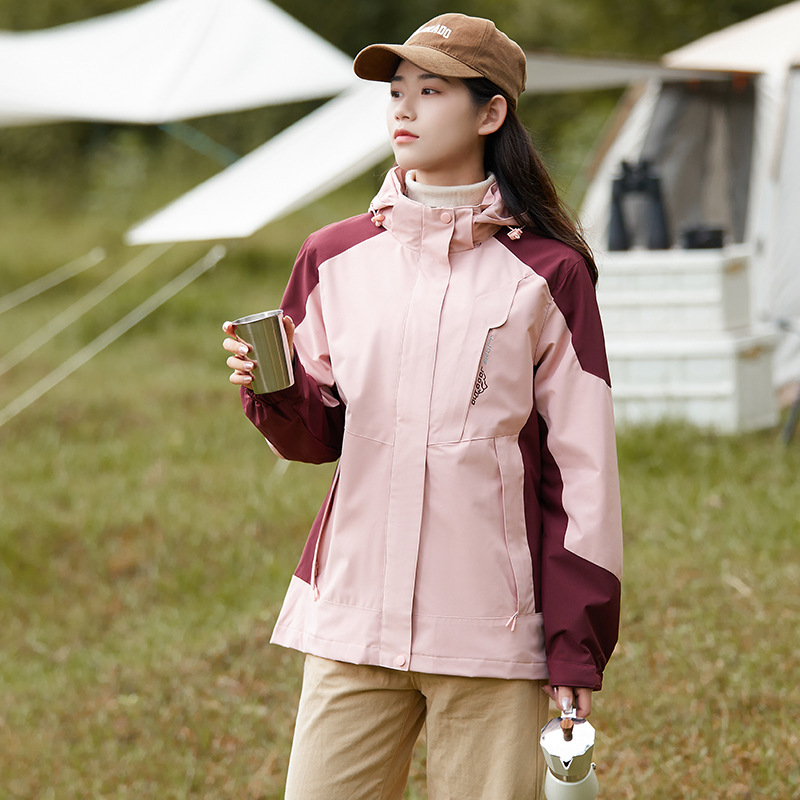 Multicolor Outdoor Coat
