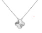 High-End Four Leaf Clover Bracelet in Titanium Steel