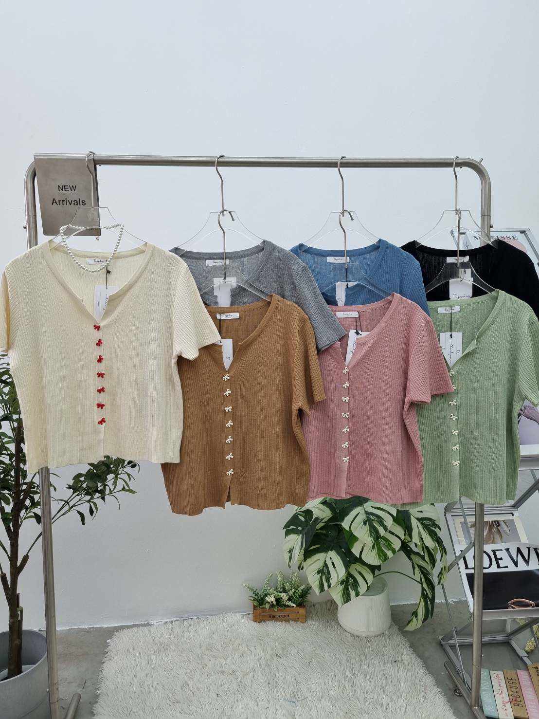 TOPPING Top Ribbon Buttons