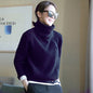 Thick Knit Cardigan with Zipper and Long Sleeves