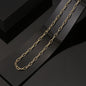 S925 Sterling Silver Threaded Chain Necklace
