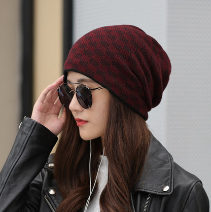 Warm Anti-Chill Woolen Beanie for Women