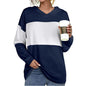 Hooded Long-Sleeved Casual Sweater for Women