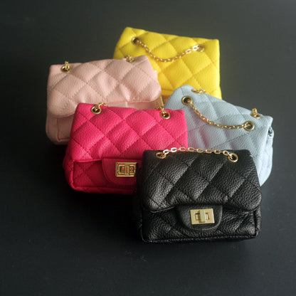 Korean Style Children's Classic Quilted Chain Bag