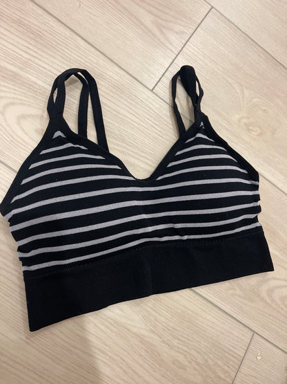 BRA Short Striped Top 019