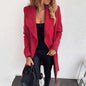 Lapel Woolen Coat