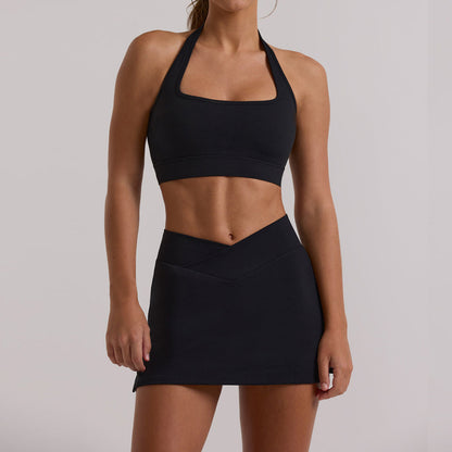 Sports Bra & Skirt Set