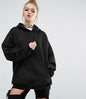 Hooded Bat Sleeve Sweater for Women