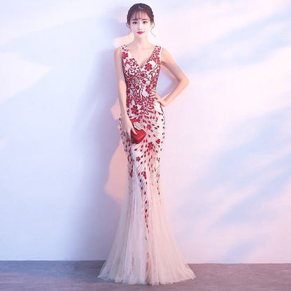 Mermaid Dress - Elegant and Sexy Evening Gown