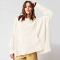 Hooded Fashion Brand Loose Sweater for Women