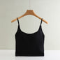Cotton Seamless Bra Tank Top for Women Summer