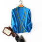 Women's 100% Cashmere Cardigan Sweater V-Neck