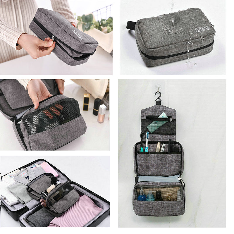 Hanging Travel Toiletry Bag for Men and Women