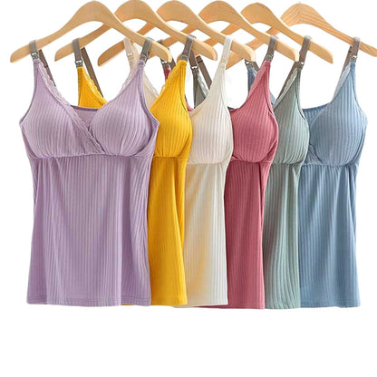 Cross Elastic Bra Breastfeeding Vest