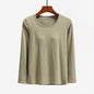 Autumn Long Sleeve Top with Built-in Bra for Women