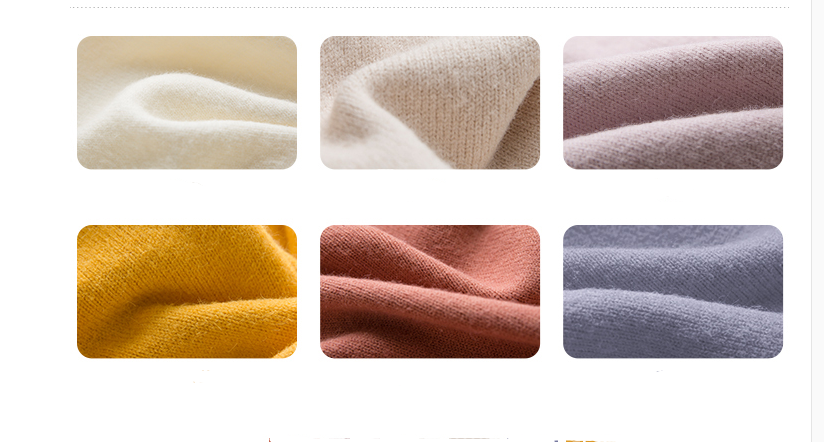V-Neck Knit Sweater for Women