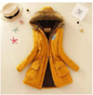 Thick Cotton Coat with Hood and Lamb Fleece Lining