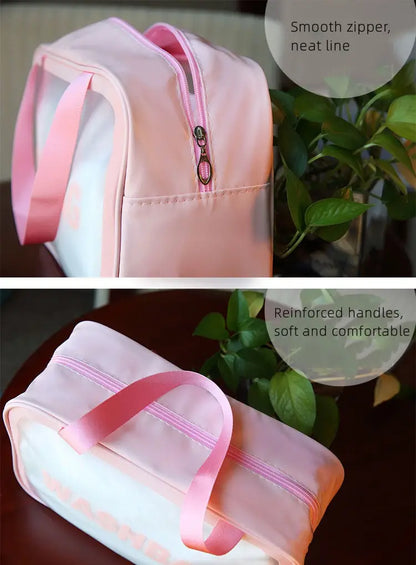 Portable Transparent Travel Organizer Bag for Women