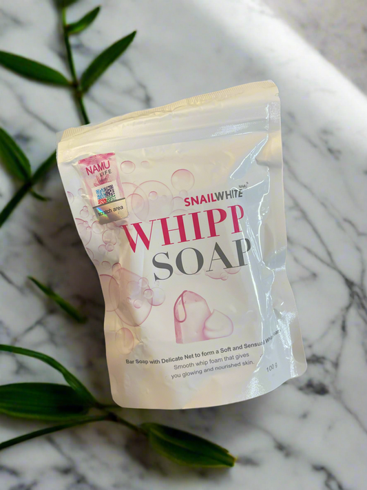 SnailWhite Whipp Soap with net