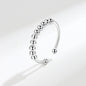 S925 Sterling Silver Rotatable Stress Relief Ring