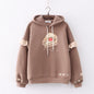 Casual Plush Hooded Sweater for Women