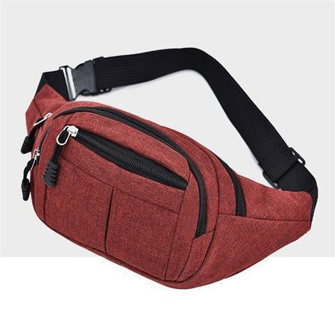 Canvas Waist Bag for Men and Women Fashion