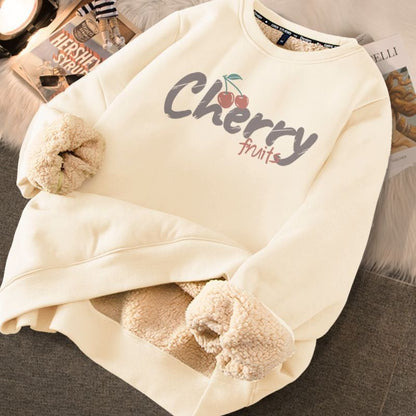 Thickened Printed Sweater for Women