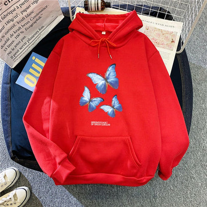 Plus Size Fleece Hooded Sweater for Women