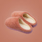 Japanese Thick-soled Non-slip Plush Slippers for Couples