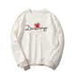 Loose Long-Sleeved Printed Sweater for Women
