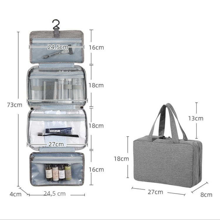 Large Waterproof Travel Toiletry Bag for Men
