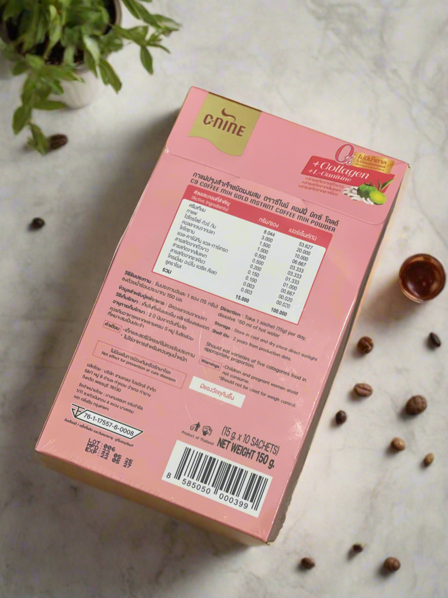 C9 Pro Slim Coffee + Collage & L-Carnitine